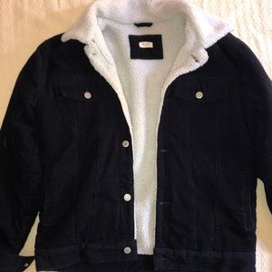 Brandy Melville / John Galt Corduroy Sherpa Jacket